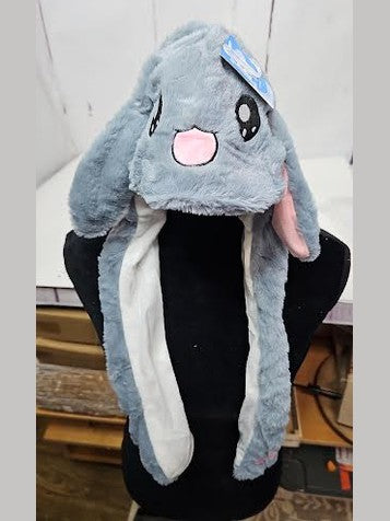 Children's Hat Solid Colors 20 Led Lights Flapping Ears Bunny/Unicorn 5 Styles Wn77849