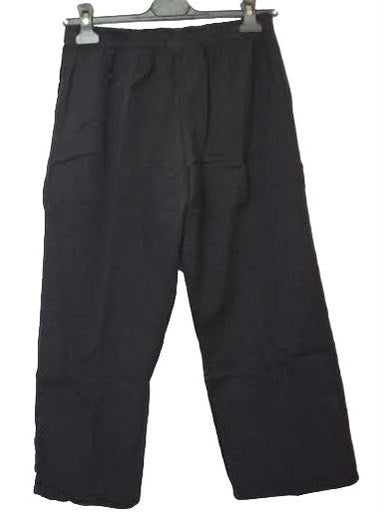 Pants Back 2 Pocket Elastic Waste  Slit  Leg L-1663