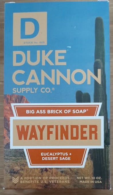 Duke Cannon-Wayfinder- Big Ass Brick Of Soap-10oz 