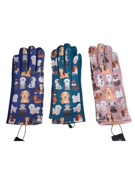 Gloves  Dogs Women's 3 Colors Bl10822ast