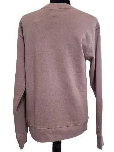 Sweatshirt Mauve Screen Print Asheville North Carolina Burn Wash Bpssm