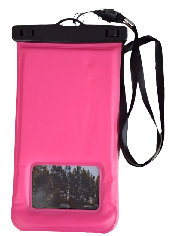 Pouch Cell Phone Waterproof Hot Pink 50656