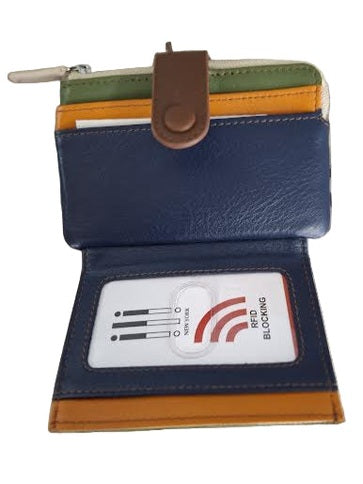 Wallet Small Card Holder Purse Harvest Moon  7312