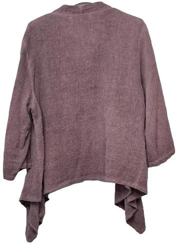 Top Cardigan Plum&nbsp; &nbsp;Women's One Size&nbsp; 9413P