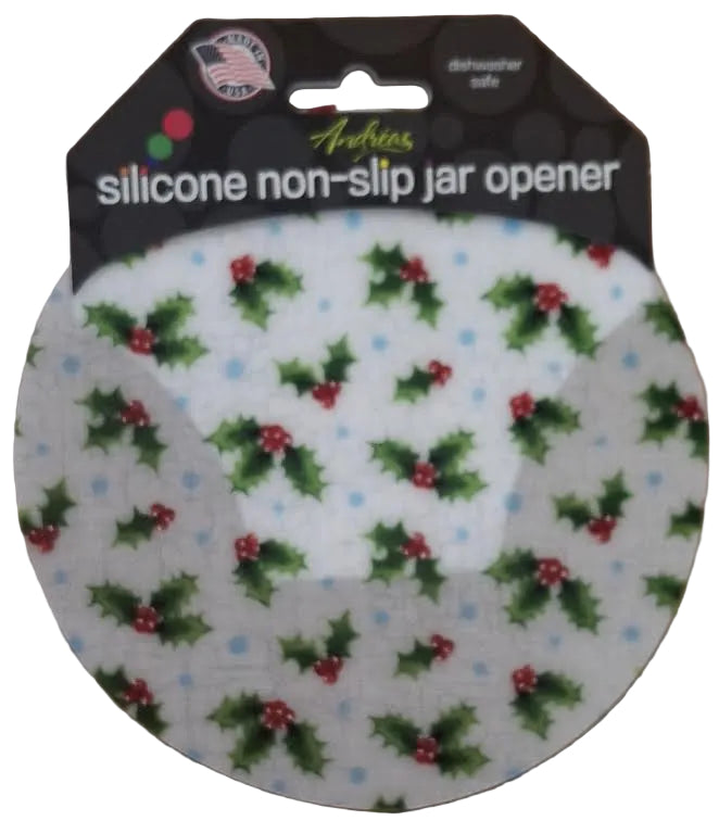 Jar Opener 129 Christmas White Holly