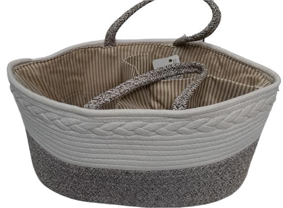 Multi-Functional Cotton Rope-Basket Caddy Organizer-g150667 