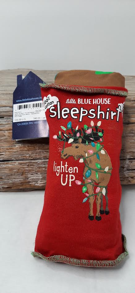 Christmas-Sleep Shirt-Lighten Up 