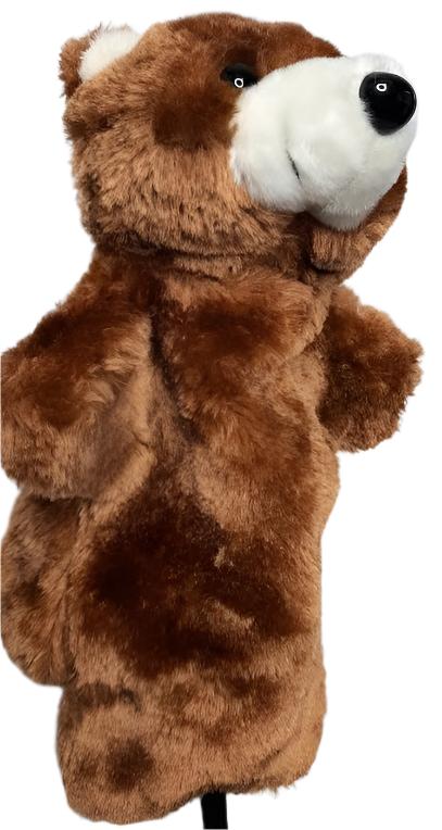 Children's Hand Puppet-Bear-Brown-s203768 