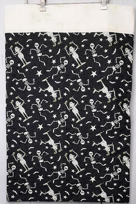 Pillow Case Skeleton  Black/White Standard rbsk1 