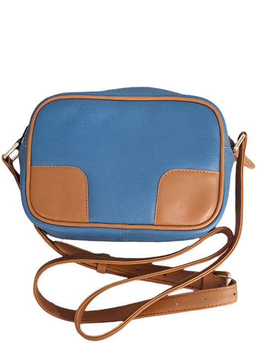 Camera Bag Jeans Blue/Antique Saddle 6073 