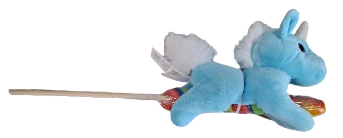 Lollyplush 6" Unicorn 4 Colors With Lolly Pop 0n 14" Stick 2171x2