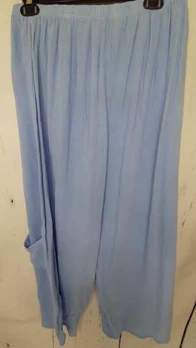 Pants-Gauze-2Pkt-Light Blue-Women-080 