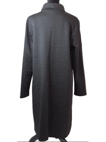 Pure Essence-Dress Black 2 Pocket Women's Cowl Neck 615-5131