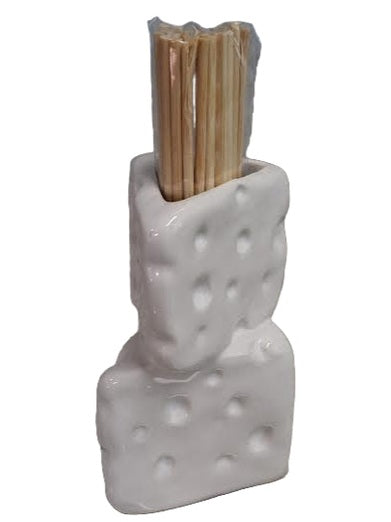 Tooth Pick Holder Ceramic Cheese Wine 40430023c