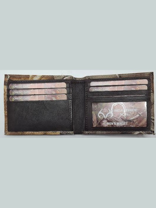 Wallet Bifold Real Tree Camo Brown&nbsp; RT 528 BK