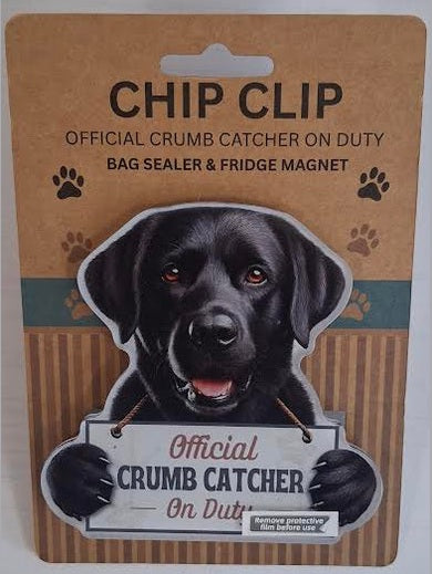 Chip Clip Magnet/Bag Sealer Labrador Black Dog 247-21