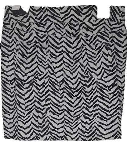 Skort-Pull On-2 Pocket- White/Black-Women's-m24701wm 