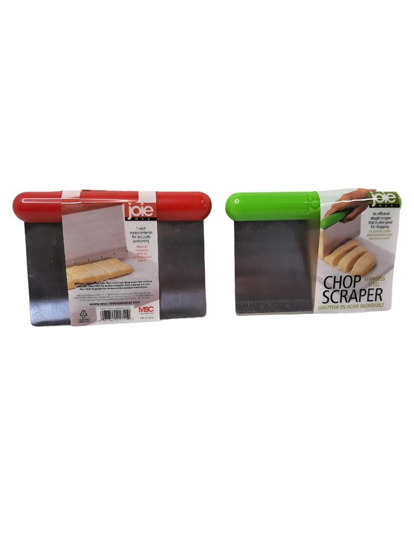 Joie Chop Scraper - Stainless steel - Red or Green | 2024 at Razberry ...