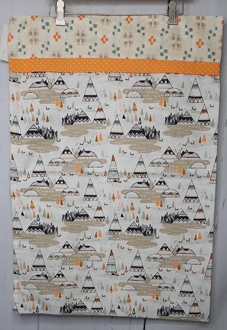 Pillow Case  Forest TeePee Orange/White Standard-Rt56otp1 