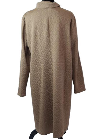 Dress Mocha/Brown  2 Pocket Women's Cowl Neck 615-5131