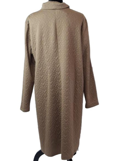 Dress Mocha/Brown  2 Pocket Women's Cowl Neck 615-5131