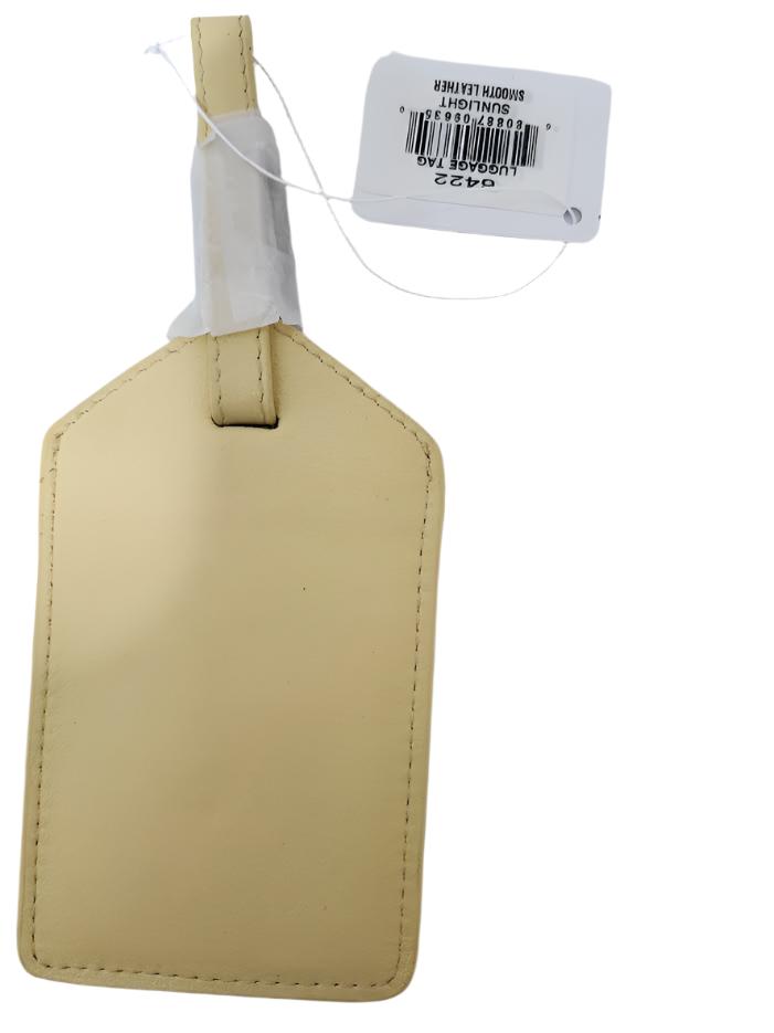 Luggage Tag - Sunlight Leather 6422 