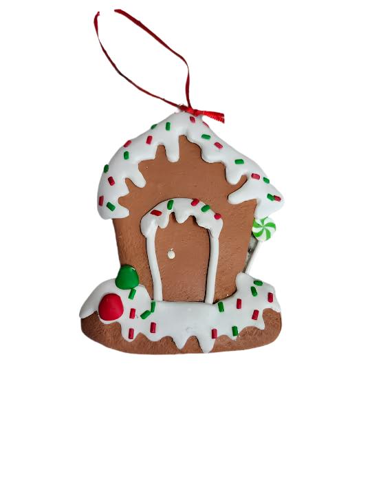 Ornament Christmas Gingerbread House 3x5"2055191 