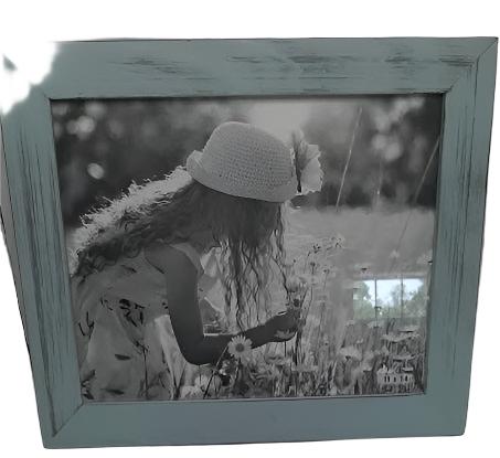 Frame Picture Wooden & Light Blue 11x14" lspflb1114 