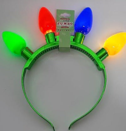 Kooky Flashing Christmas Head Band 