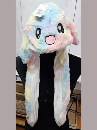 Children's Hat Multi Colored 20 Led Lights Flapping Ears Bunny/Unicorn 4Styles Wn78501