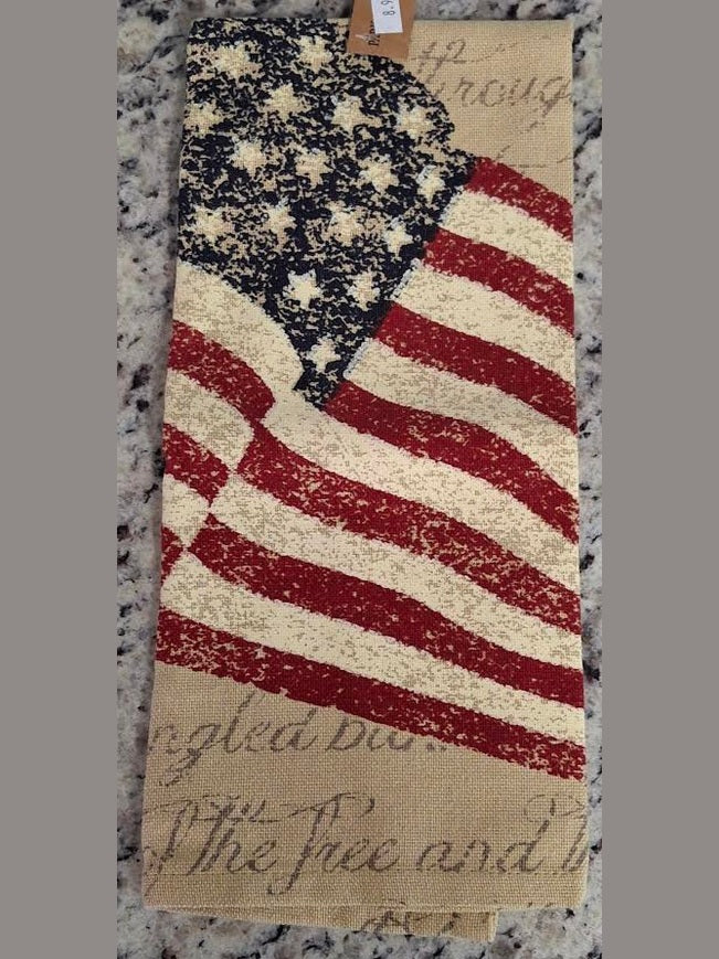 Tea Towel Printed Flag 71-690 