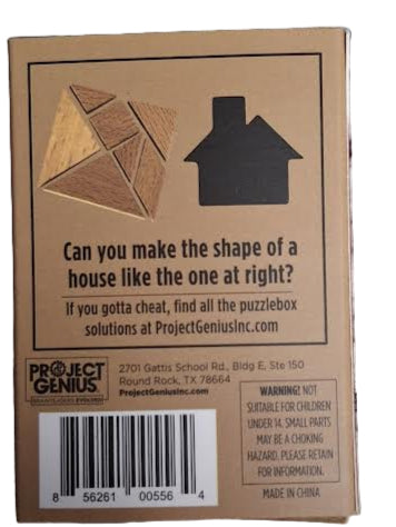 Puzzle Christmas Brain Teaser Home Sweet Home