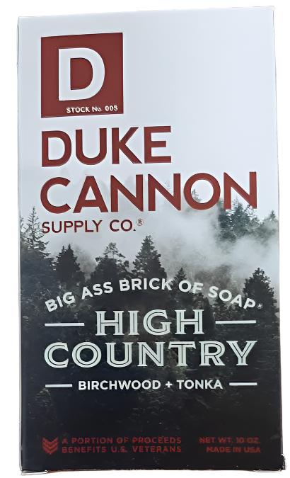 Duke Cannon-High Country- Big Ass Brick Of Soap-10oz 