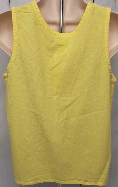 Top- Tank-Yellow-Women's-S-0786 