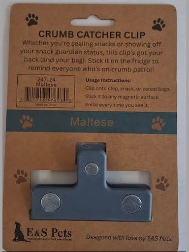 Chip Clip Magnet/Bag Sealer Maltese Dog 247-24