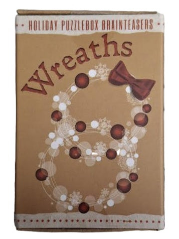 Puzzle Christmas Brain Teaser Wreaths