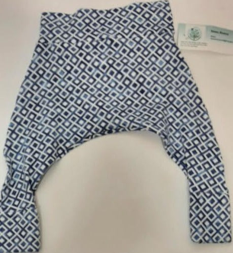 Harem Legging Blue & White Checker Baby3-6 Month  BFI673-6 