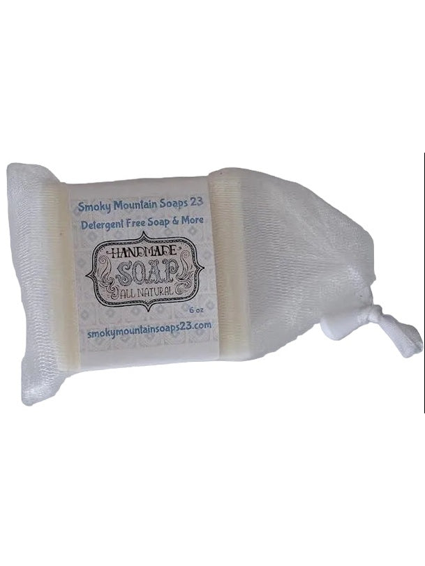 Goats Milk Detergent Free Soap/Scrubby  Amazing Grace 6oz SMS6AG