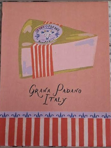 3 x 4 Note Pad Grana Padano Italy 30310