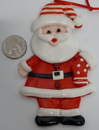 Santa Clause Christmas Tree Ornament 