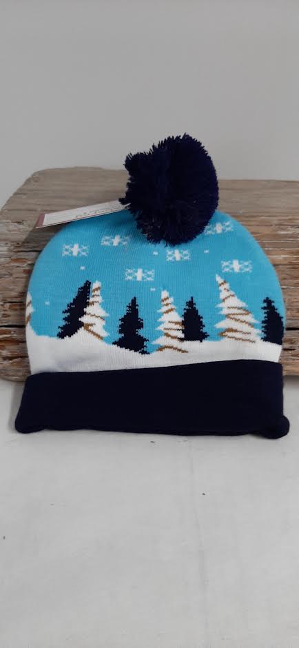 Christmas-Let It Snow-Lighted Child's Beanie Hat 