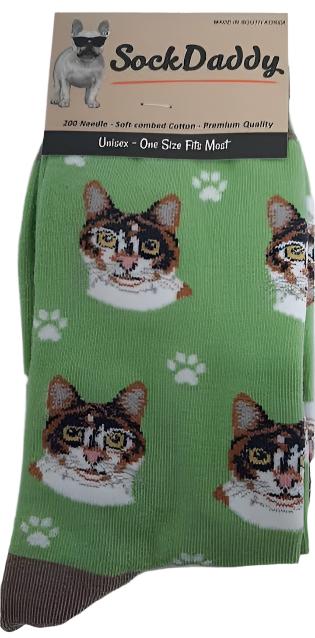 Socks  Calico Cat      801-2  H 