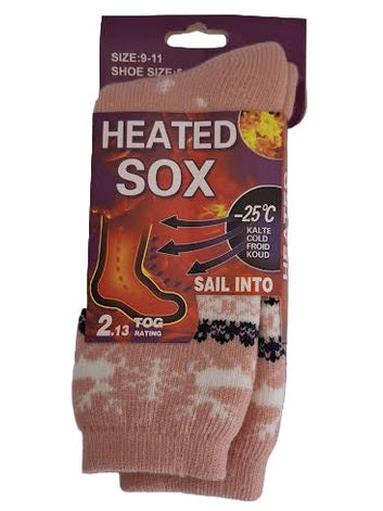 Women's Sock Super Warm Thermal Reindeer Crew 5 Colors  Sc80443