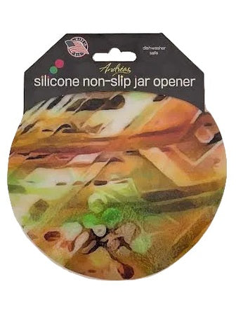 Andreas-103 Jar Opener Brownish Green Abstract