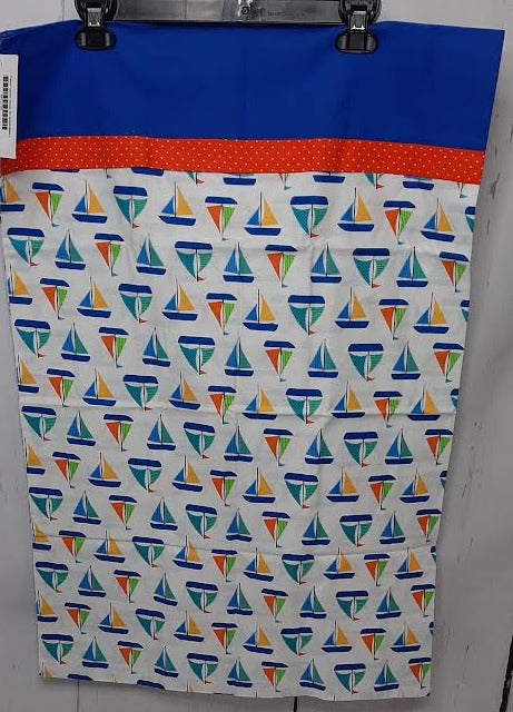 Pillow Case  Sail Boat  Blue/White Standard rtbwsb2 