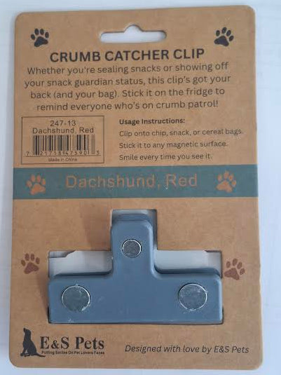 Chip Clip Magnet/Bag Sealer Dachshund Red Dog 247-13
