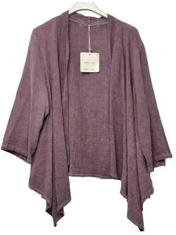 Top Cardigan Plum&nbsp; &nbsp;Women's One Size&nbsp; 9413P