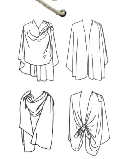 Wrap Classic 4 Season Loop Camel Sa-4213&nbsp;