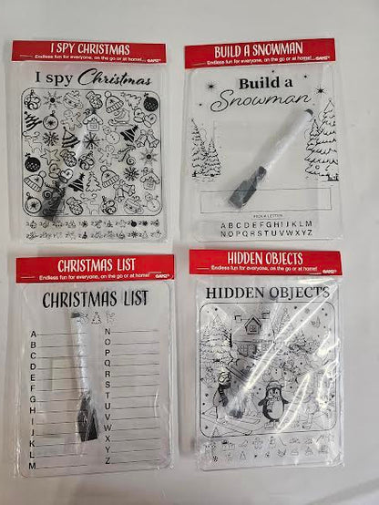 Travel Games Christmas 4 Styles Ex26020