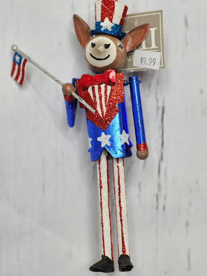 Ornament July 4th Patriotic Uncle Sam-orn75322 